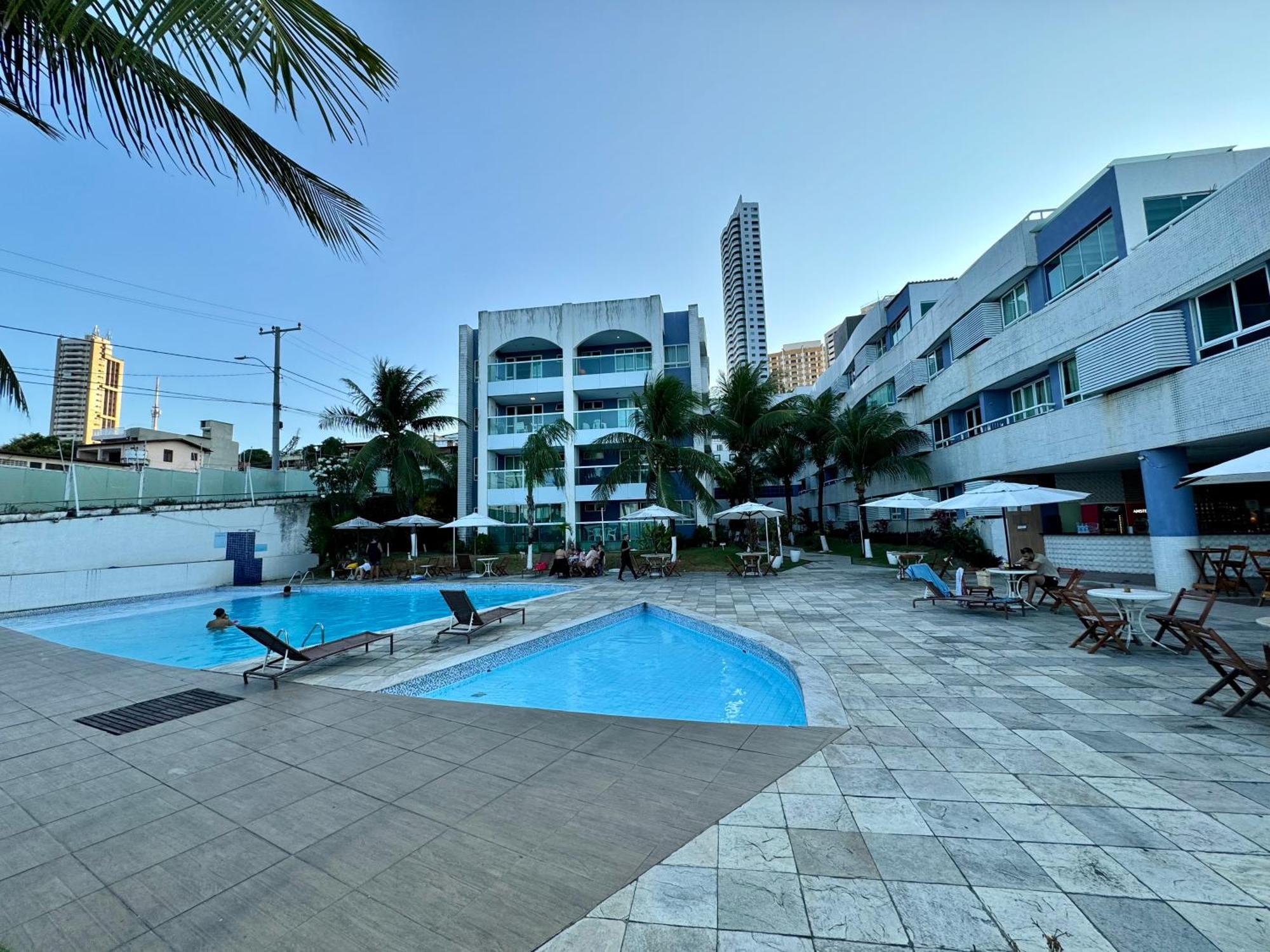 Edy Hospedagens Beira-Mar Flat 310 Com Vista Para O Morro Do Careca, Piscina E Localizacao Privilegiada Натал Екстериор снимка