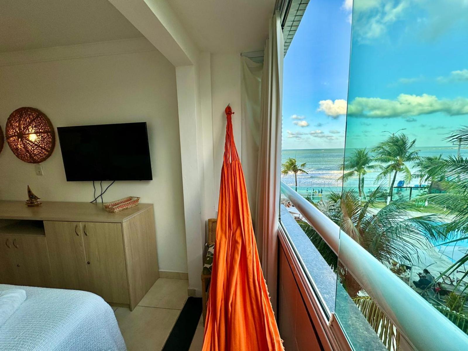 Edy Hospedagens Beira-Mar Flat 310 Com Vista Para O Morro Do Careca, Piscina E Localizacao Privilegiada Натал Екстериор снимка
