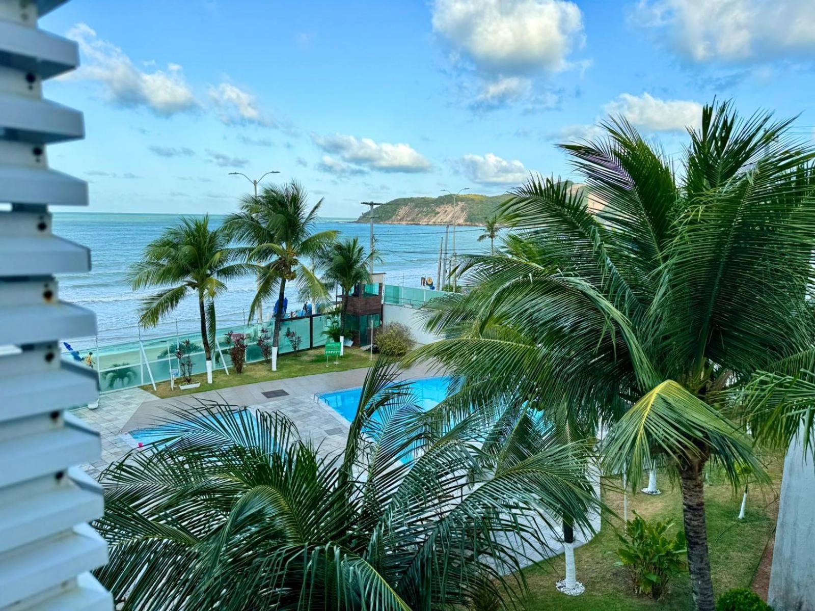 Edy Hospedagens Beira-Mar Flat 310 Com Vista Para O Morro Do Careca, Piscina E Localizacao Privilegiada Натал Екстериор снимка