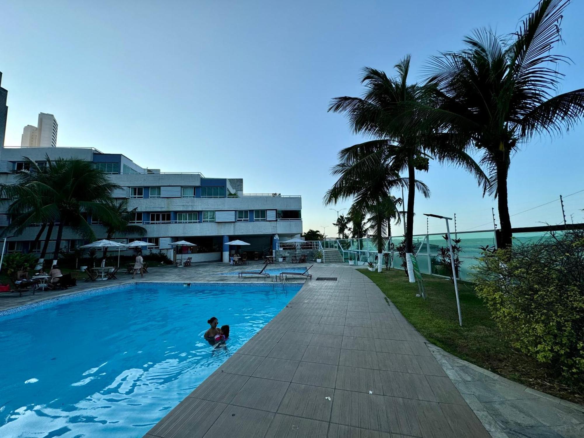 Edy Hospedagens Beira-Mar Flat 310 Com Vista Para O Morro Do Careca, Piscina E Localizacao Privilegiada Натал Екстериор снимка