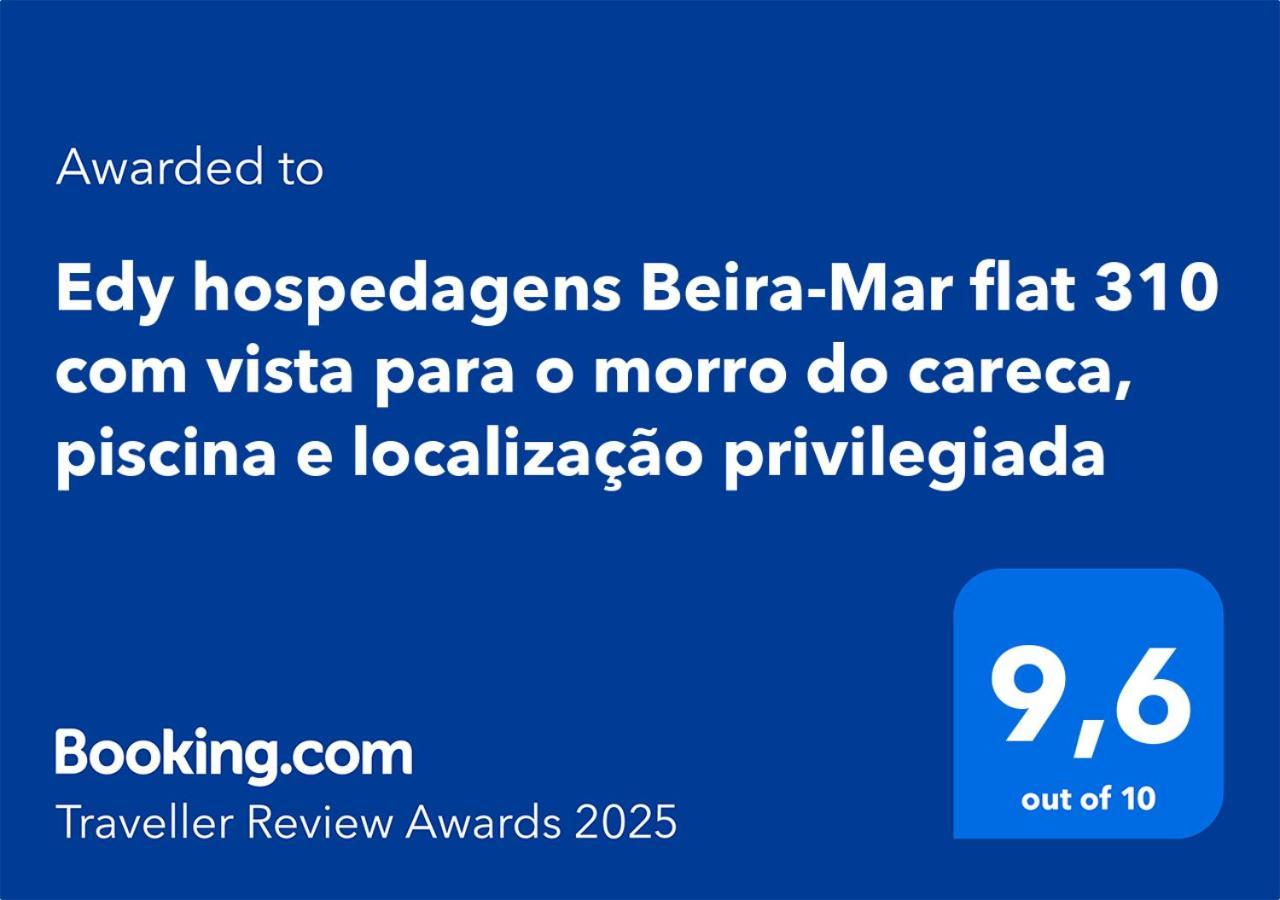 Edy Hospedagens Beira-Mar Flat 310 Com Vista Para O Morro Do Careca, Piscina E Localizacao Privilegiada Натал Екстериор снимка